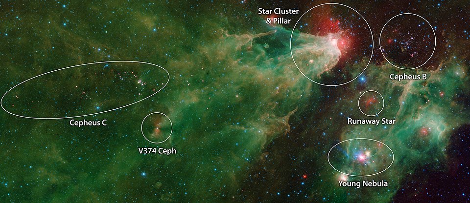 The Cepheus C & B Regions. – The Spitzer Space Telescope (30 May 2019).