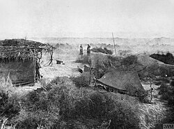 1st County of London (Middlesex) Yeomanry Camp (4th Cavalry Division) Bridgehead, Jordan, August 1918.