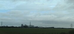 Kellingley Colliery from the M62