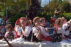 Children from the Misiones Province during the XXXIV Immigrant Festival