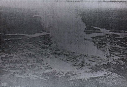 Santa Rosa during the fire