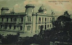 Residence of the Spanish High Commissioner in Tétouan, ca. 1920; absorbed in the late 1950s into the Royal Palace of Tétouan