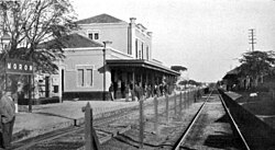 The old Western Railway station