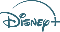 blue letters with a plus sign at the end and an arch above the letters