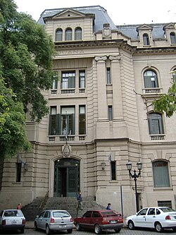 Rosario's old Customs Office, on Belgrano Avenue.