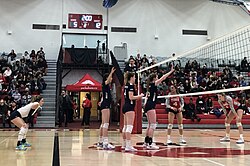 Varsity Blues women's volleyball team in 2020