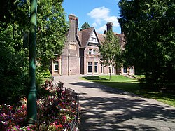 Wardown Park Museum and just part of its extensive grounds