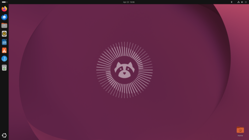 Ubuntu, one of the most popular desktop Linux distributions