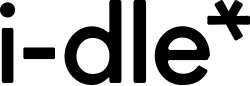 The logo of I-dle since May 2025