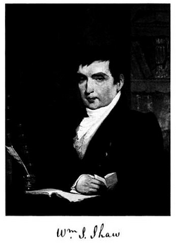 William Smith Shaw, librarian (c. 1807–1823)
