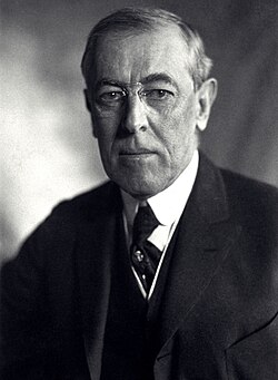 U.S. President Woodrow Wilson (1919)
