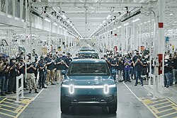 Rivian Automotive Plant in Normal.