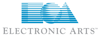 Electronic Arts' original corporate logo, designed by Barry Deutsch, 1982–1999[15]