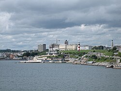 Plymouth Hoe from Mount Batten