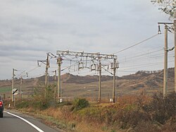 25 kV AC neutral zone in Romania