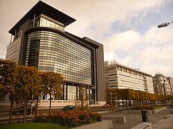 Scottish Government offices at 5 Atlantic Quay in the financial centre of the city