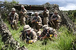 7th Parachute Regiment Royal Horse Artillery training in Germany in 2016