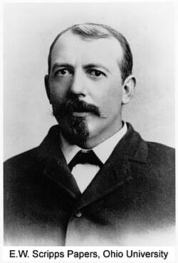 Portrait photograph of E. W. Scripps, c. 1912