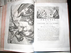 "Preuves de la théorie de la Terre", in the Buffon Museum, Montbard, Côte-d'Or, France