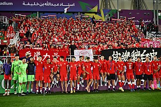 Hong Kong's 2023 Asian Cup team.