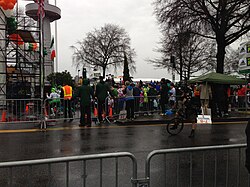 The Shamrock Run, held annually on St. Patrick's Day