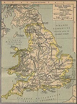 Roman Britain in 410 AD