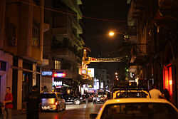 Typical night scene in Gemmayzeh