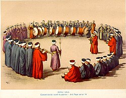 Turkish mehterân, or janissary band