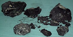 Natural bitumen, commonly referred to as Asphalt