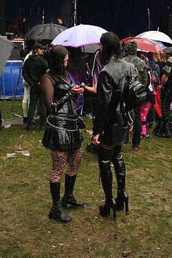 Devotees of various music subcultures, like the goth subculture, value authenticity highly