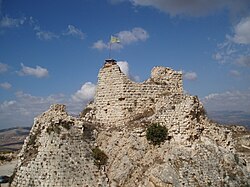 Remains of the Beaufort Castle that al-Jazzar had destroyed along with other fortress strongholds of the Shia Muslim clans in Jabal Amil