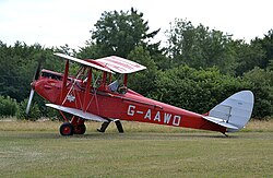 Fresson's Gipsy Moth G-AAWO active in 2013