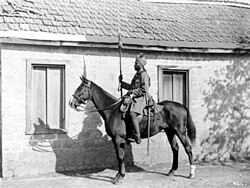 Mounted Indian lancer