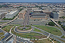 L'Enfant Plaza in Southwest