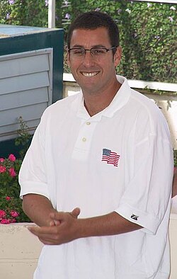 Sandler at the 2002 Cannes Film Festival