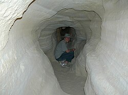 Chalcolithic copper mine in the Timna Valley, Negev Desert, Israel