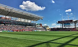 SeatGeek Stadium, located in Bridgeview, Illinois, was the club's home stadium from 2006 until 2019