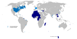 French colonial empires: First Second