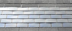 United Solar Ovonic thin-film PV building-integrated solar shingles