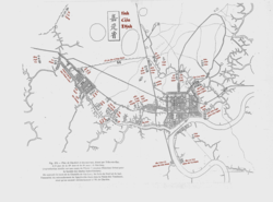 Map of Gia Định in 1815