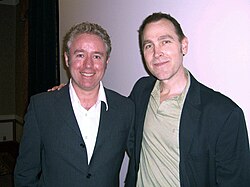 Millar and the Wanted co-creator, artist J. G. Jones at the Big Apple Convention, 2 October 2010