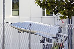 Phoenix prototype glider preserved at Airbus Bremen