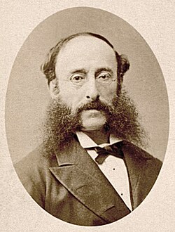 Paul Reuter, the founder of Reuters (photographed by Nadar, c. 1865)
