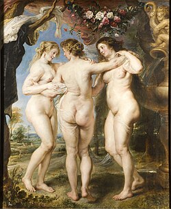 The Three Graces (1636–1638). Museo del Prado, Madrid