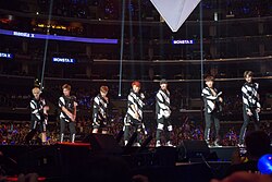 Monsta X at KCON 2015 in Los Angeles