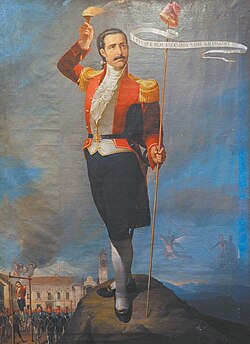 Portrait of Pedro Murillo, by Joaquín Pinto.