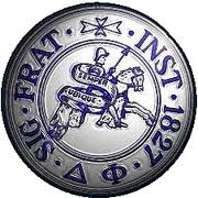 A Delta Phi badge