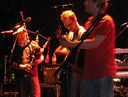 Celtic rock band Enter the Haggis featuring Highland bagpipes