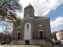 First African Baptist Church, Savannah, Georgia, constructed 1856