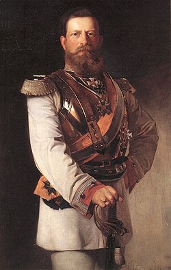 Frederick as Crown Prince, 1874, by Heinrich von Angeli